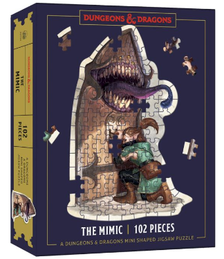 Dungeons & Dragons: Mimic Shaped 102pc puzzle